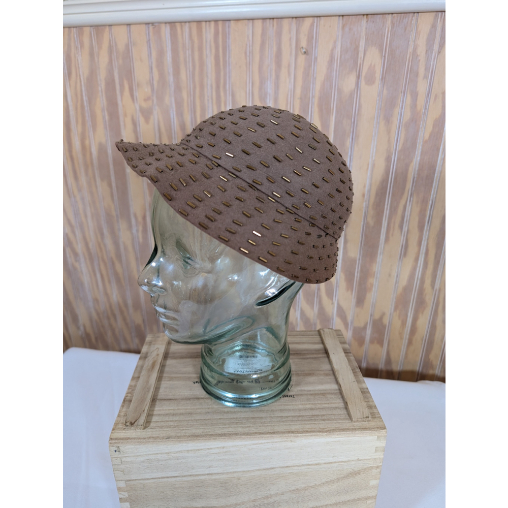 Vintage Women's Flore Miller Hat, One Size, Brown